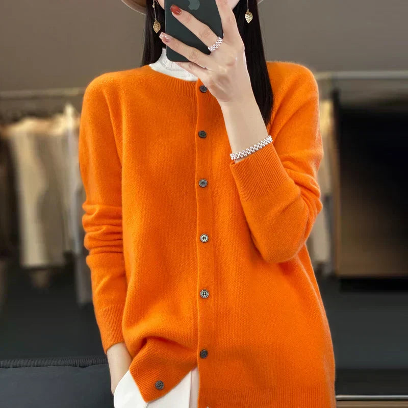 Soft Merino Wool Cardigan for All Seasons