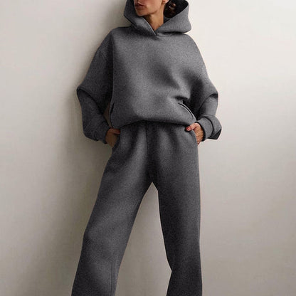 Comfy Women's Casual Hoodie Sweatpants Set