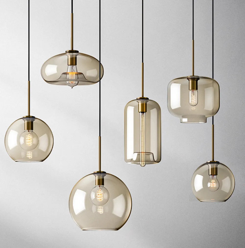 Edgy Metal LED Pendant Lamp - BritishElegance