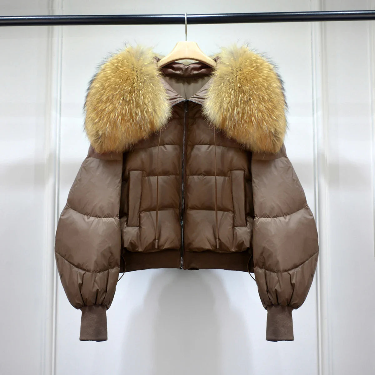 Warm Lightweight Women's Down Fill Jacket