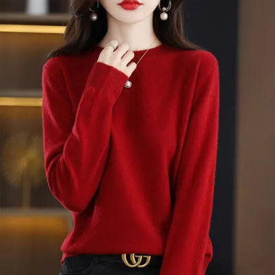 Soft Women's Pure Wool Winter Sweater