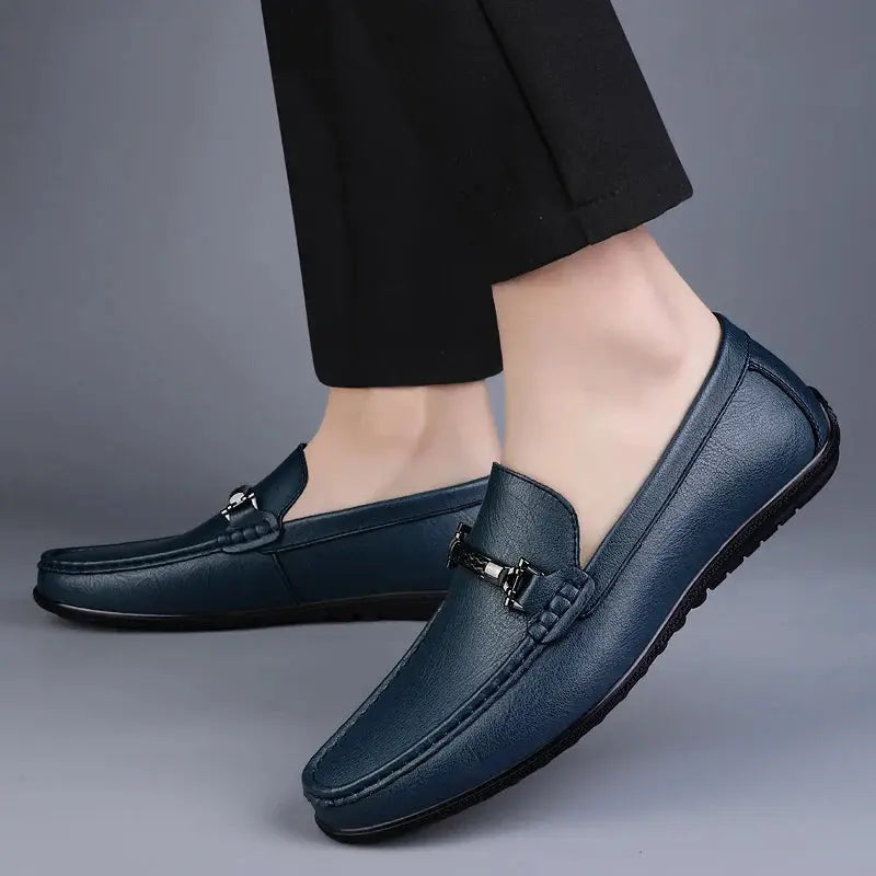 Vecchia | Leather Loafers – Classic Sophistication with Modern Detail