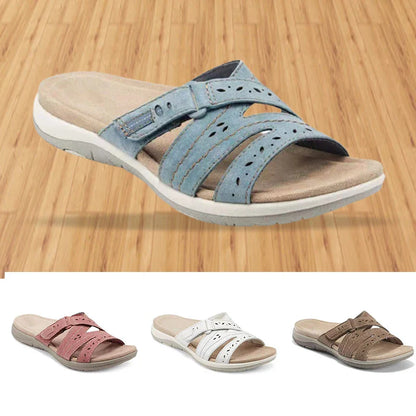 Comfortable Arch Support Velcro Sandals - BritishElegance