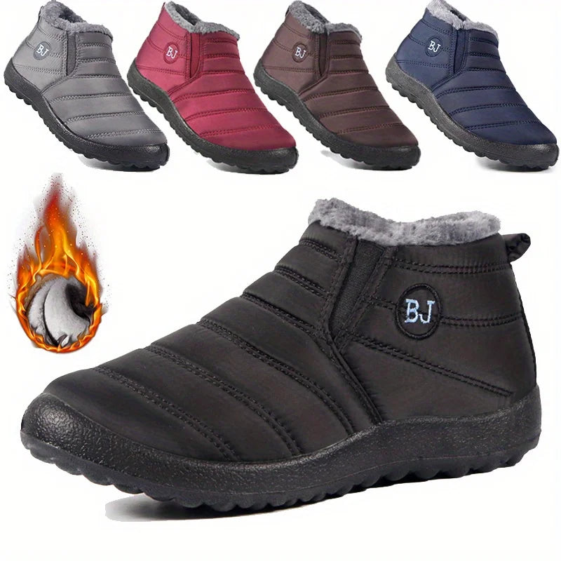 Insulated Waterproof Women's Winter Hiking Boots - BritishElegance