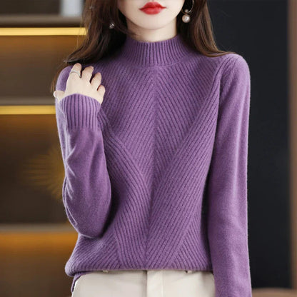Warm Women's Cable Knit Sweater