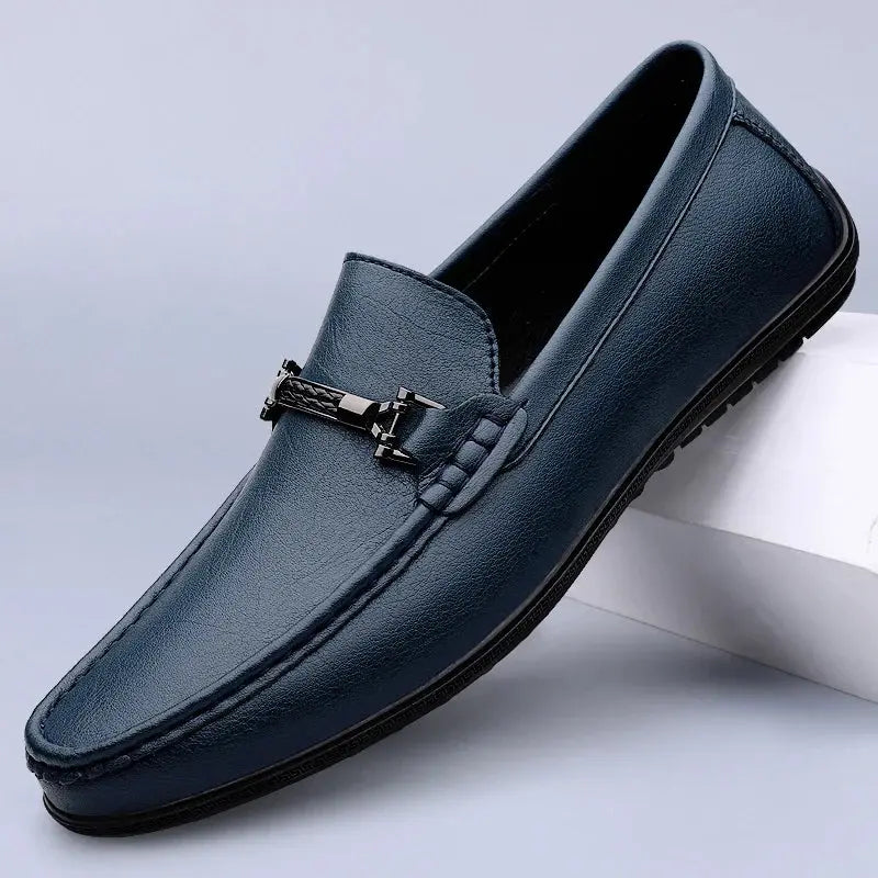 Vecchia | Leather Loafers – Classic Sophistication with Modern Detail