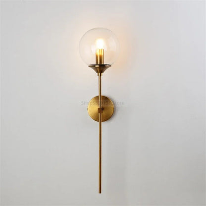 Warm LED Indoor Wall Lamp for Living Spaces