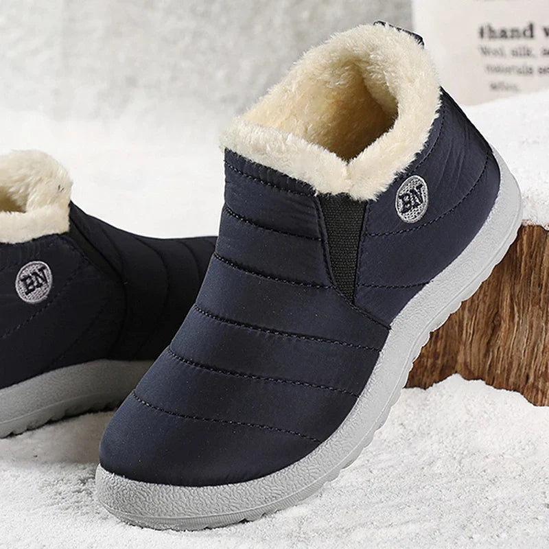 Warm Insulated Waterproof Winter Boots for Women - BritishElegance