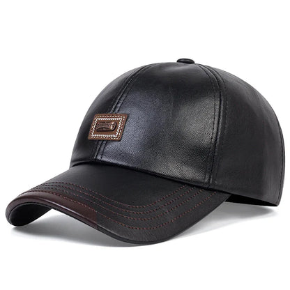Authentic Leather Fathers Day Hat