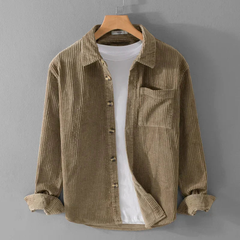 Cevori Casual Style Corduroy Jacket