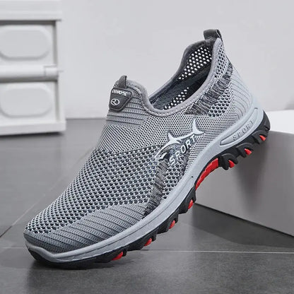 Men’s Breathable Mesh Sneakers – Lightweight Summer Walking Shoes