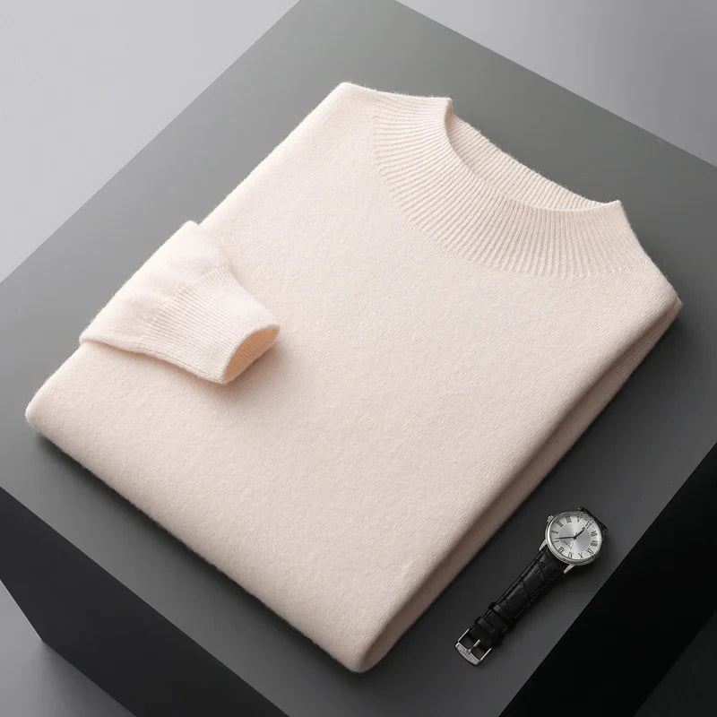 Cozy Wool Crew Neck Sweater