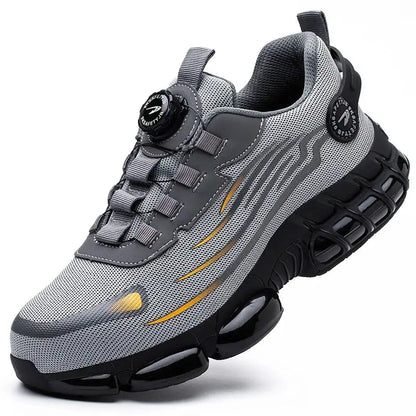 Vince - Men’s Steel Toe Safety Shoes with Rotating Buckle