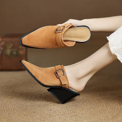 Elmer Suede Mules