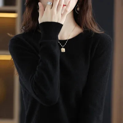Soft Women's Pure Wool Winter Sweater
