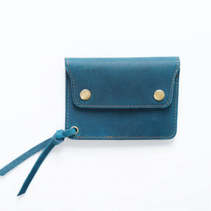 Classic Brown Leather Money Wallet