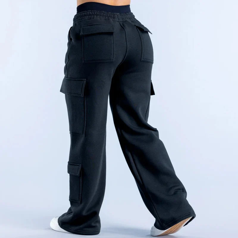 Practical Straight Fit Cargo Work Pants