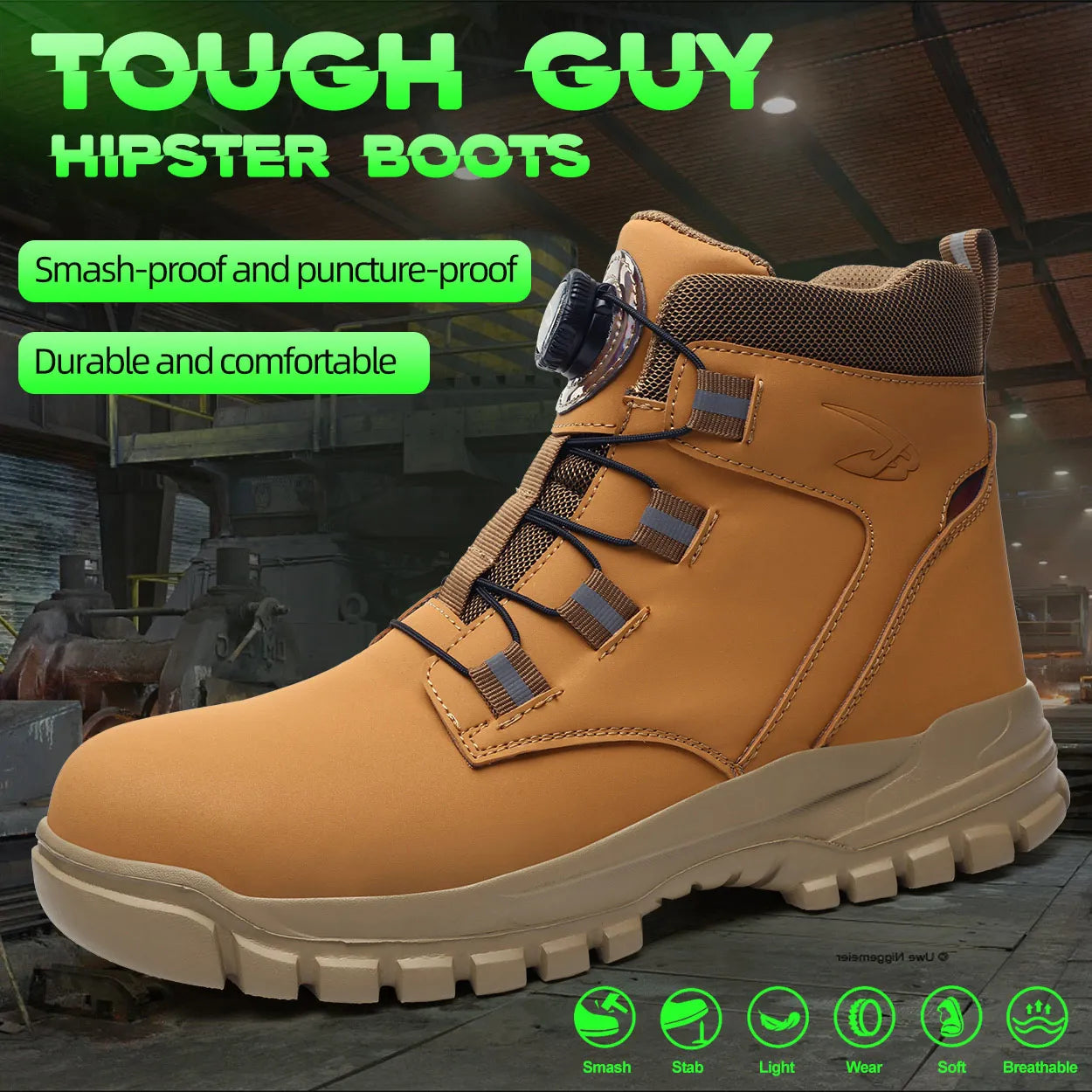 Waterproof Steel Toe Safety Boots