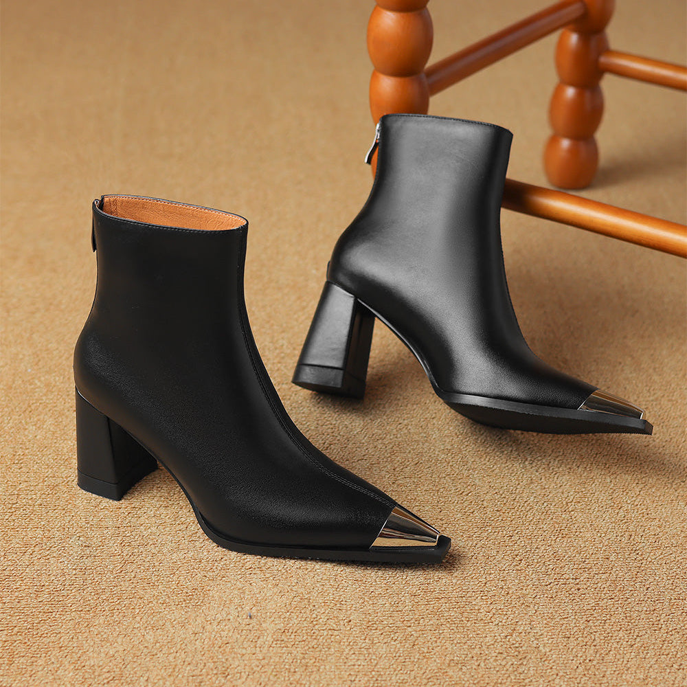 Elyth Genuine Leather Boots