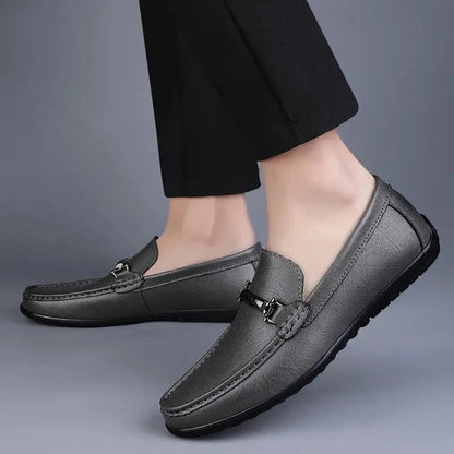 Vecchia | Leather Loafers – Classic Sophistication with Modern Detail