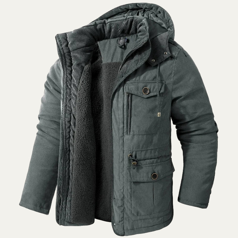 Men’s Structured Dual Layer Peacoat