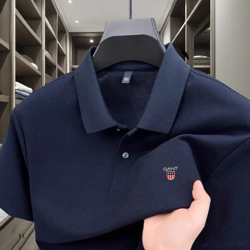 Classic Comfortable Men's Polo Shirt - Soft & Moisture Wicking - BritishElegance