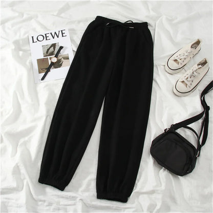 Classic Loose Fit High Waist Pants
