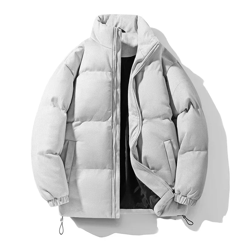 Warm Fleece Lined Men's Parka Coat - BritishElegance