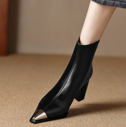 Elyth Genuine Leather Boots