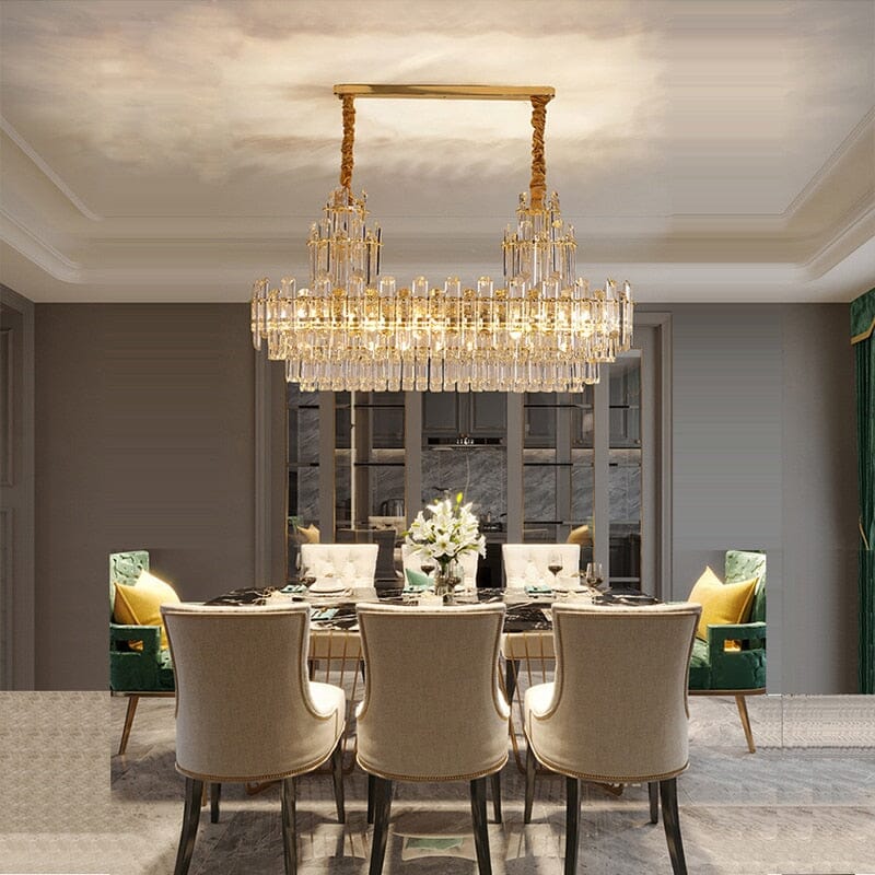 Luxury Crystal Ceiling Lights - BritishElegance