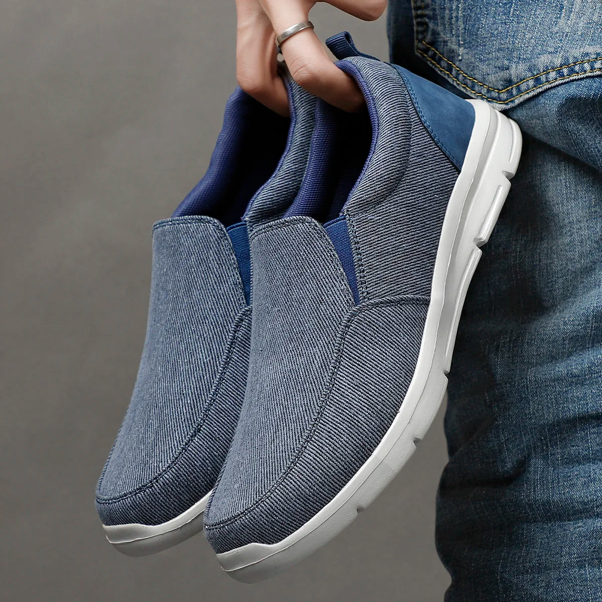 Breathable Canvas Loafers