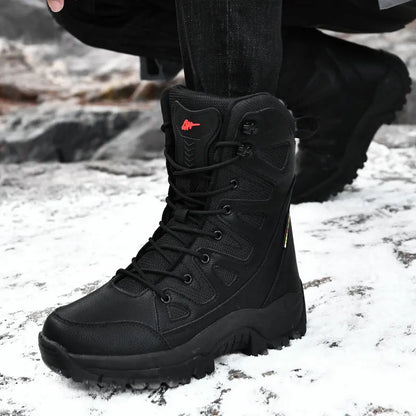 Lightweight Airy Combat Hiking Boots - BritishElegance