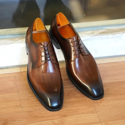 Classic Lace-Up Office Shoes Men