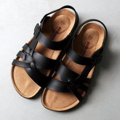 Mael | Leather Sandals – Sophisticated Style & All-Day Comfort