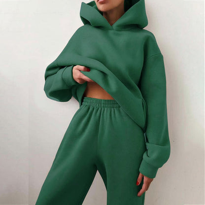 Comfy Women's Casual Hoodie Sweatpants Set