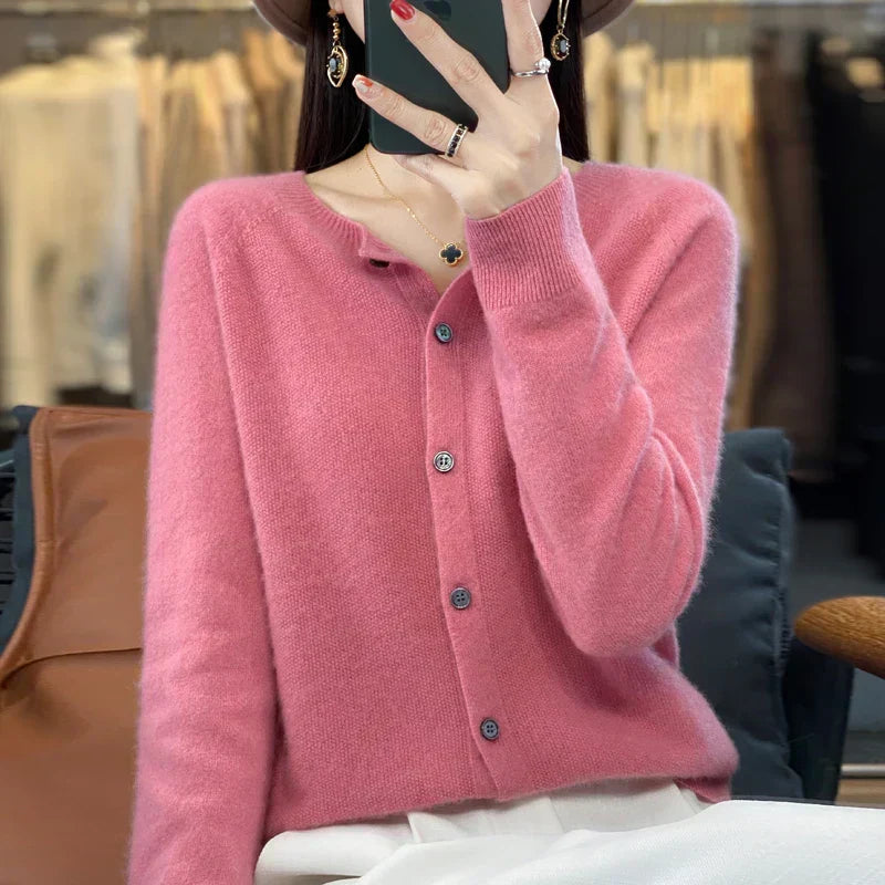 Soft Merino Wool Cardigan for All Seasons