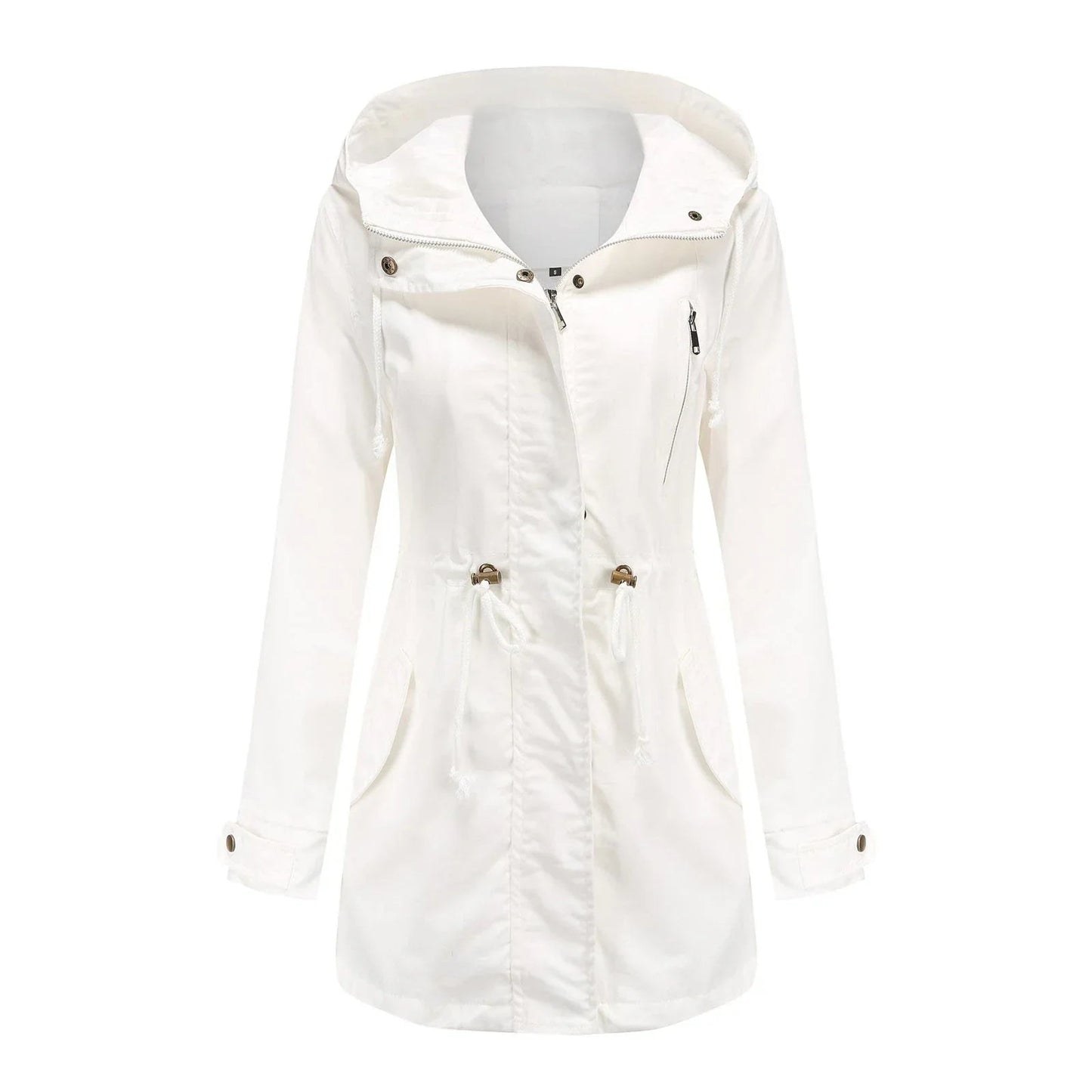 Waterproof Women's Parka Coat With Adjustable Fit