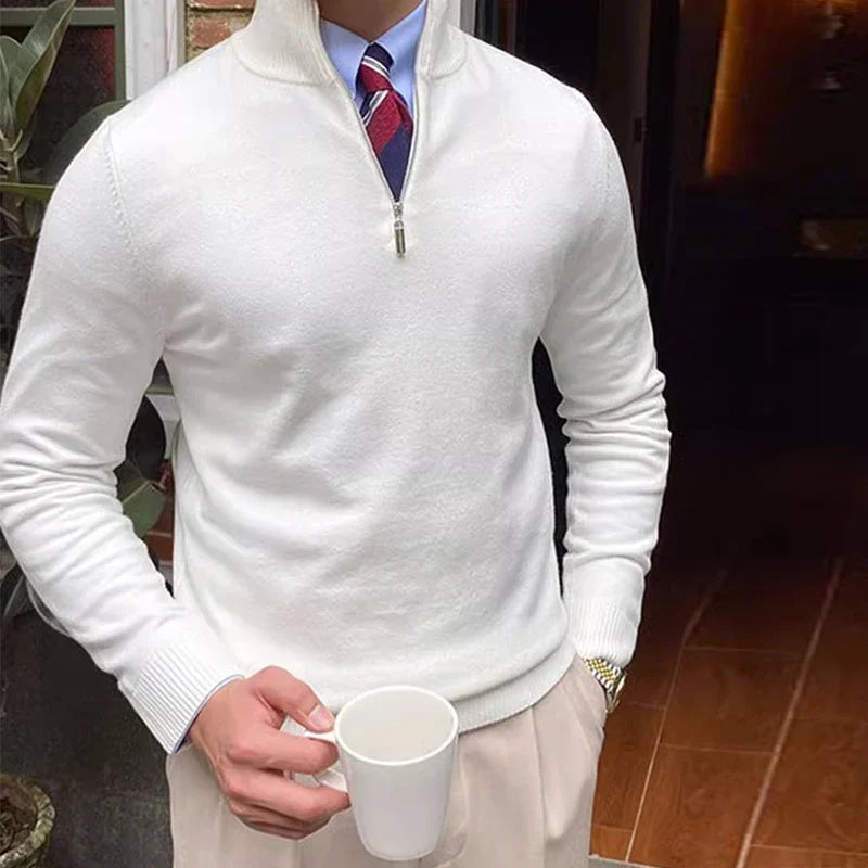 Logan | Men's Half-Zip Sweater