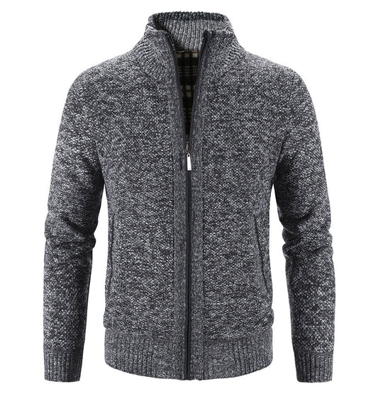 Cotton Knit Fleece Jacket - Enrich