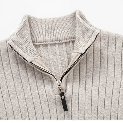 Aaron | Men's Half-Zip Sweater