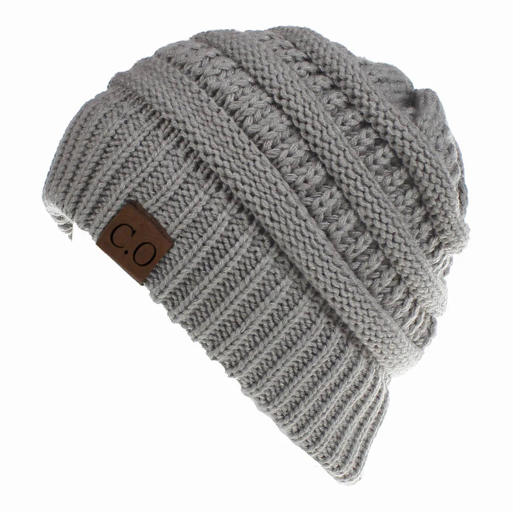 Cozy Slouchy Knit Hair Beanie