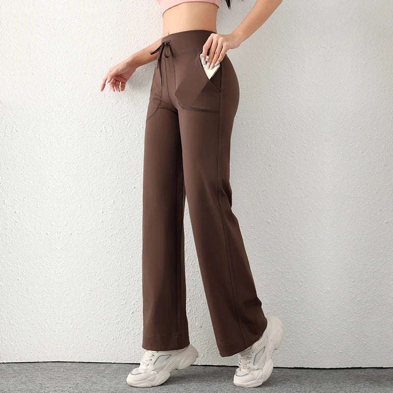 Comfortable Loose Fit Women's Sweat Pants - BritishElegance