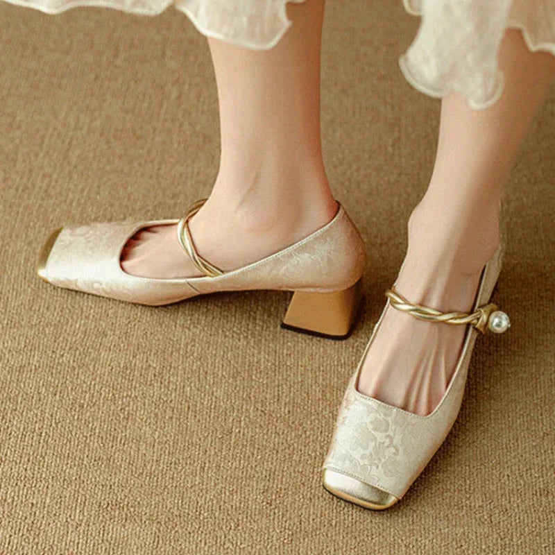 Elana Block Heels