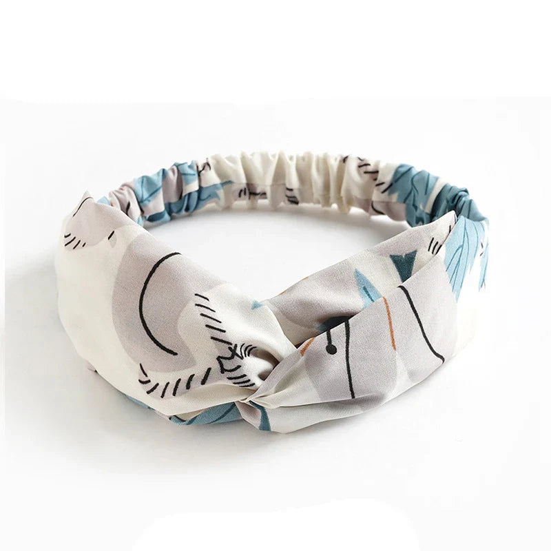 Bohemian Chic Headband – Soft Elastic Hair Tie