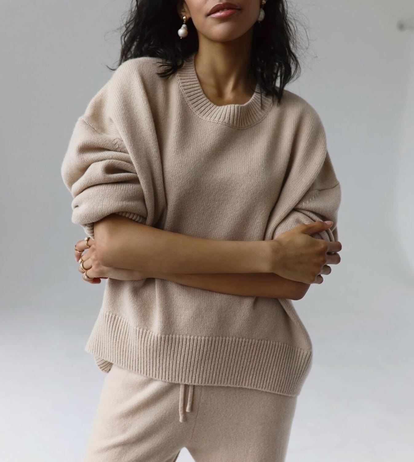 Cozy Oversized Knit Sweater