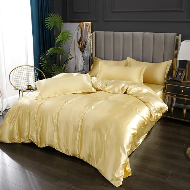 Soft Silky Bed Sheets Set