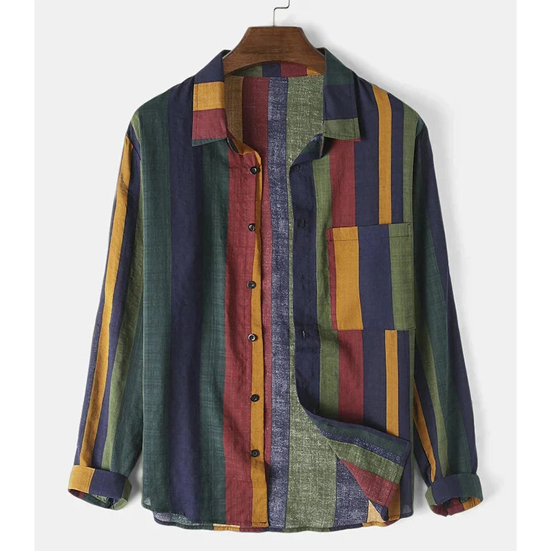 Relaxed Fit Casual Long Sleeve Tee Shirt