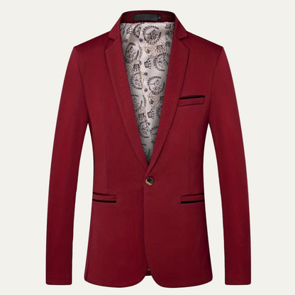 Men’s Vintage Slim Formal Blazer