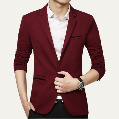 Men’s Vintage Slim Formal Blazer