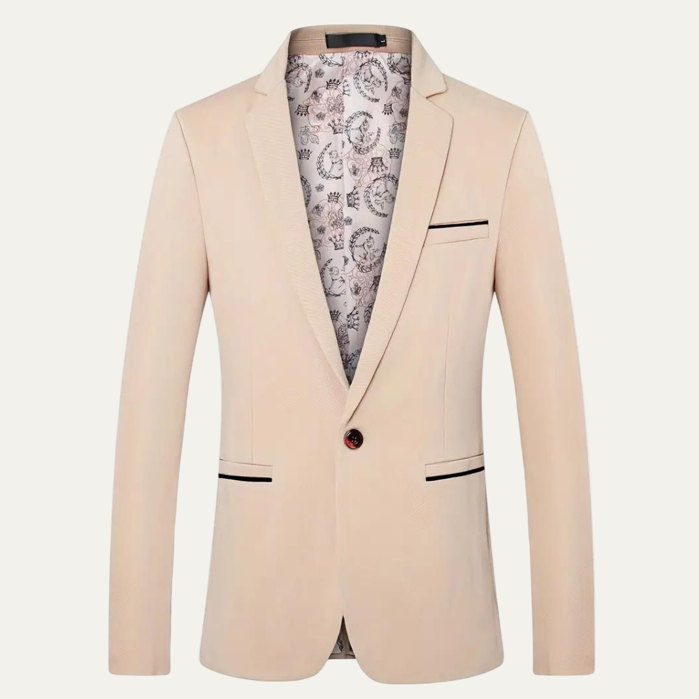 Men’s Vintage Slim Formal Blazer